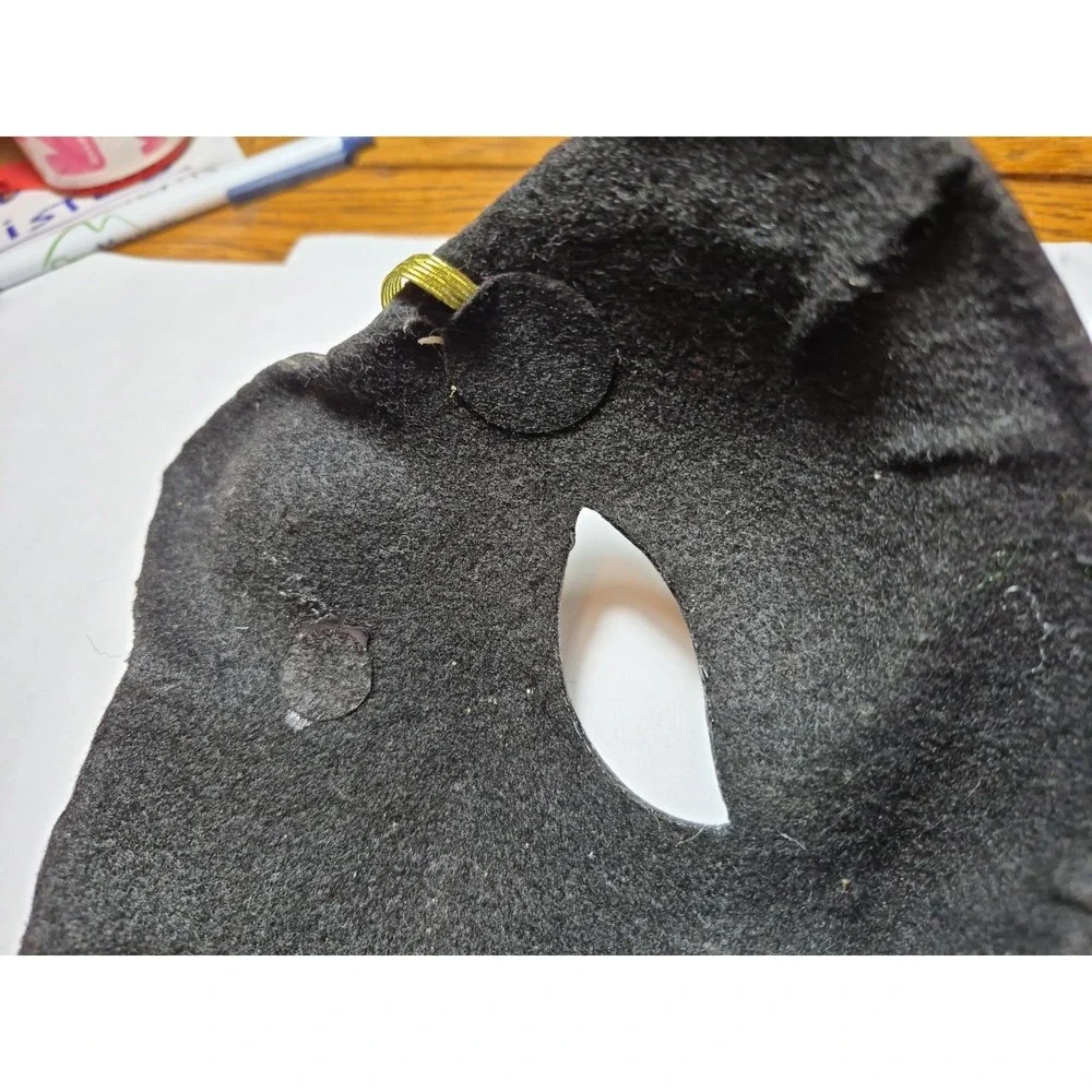 Kitty Kat Face Mask For Halloween Has Been Repaired READ DESCRIPTION